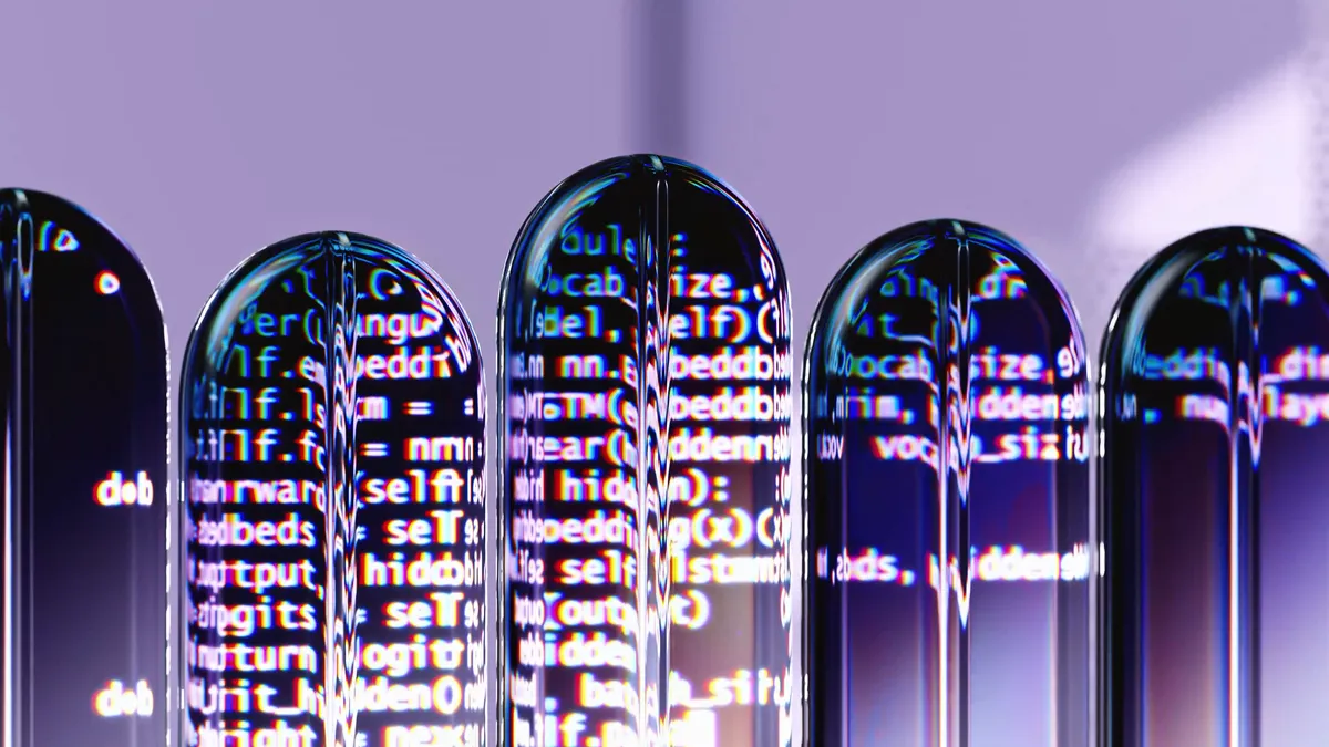 How to edit AI-generated copy so it sounds human — An artist’s illustration of artificial intelligence (AI). This illust